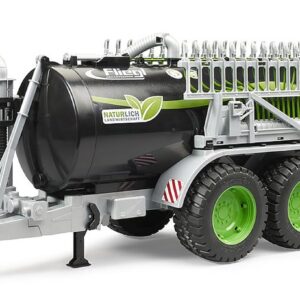 Bruder 02036 - Fliegl Barrel Trailer with Drag Hose Distributor - 1:16 citerne à fumier, tonneau d'eau, Ferme, véhicules agricoles, remorque, Accessoires pour tracteurs