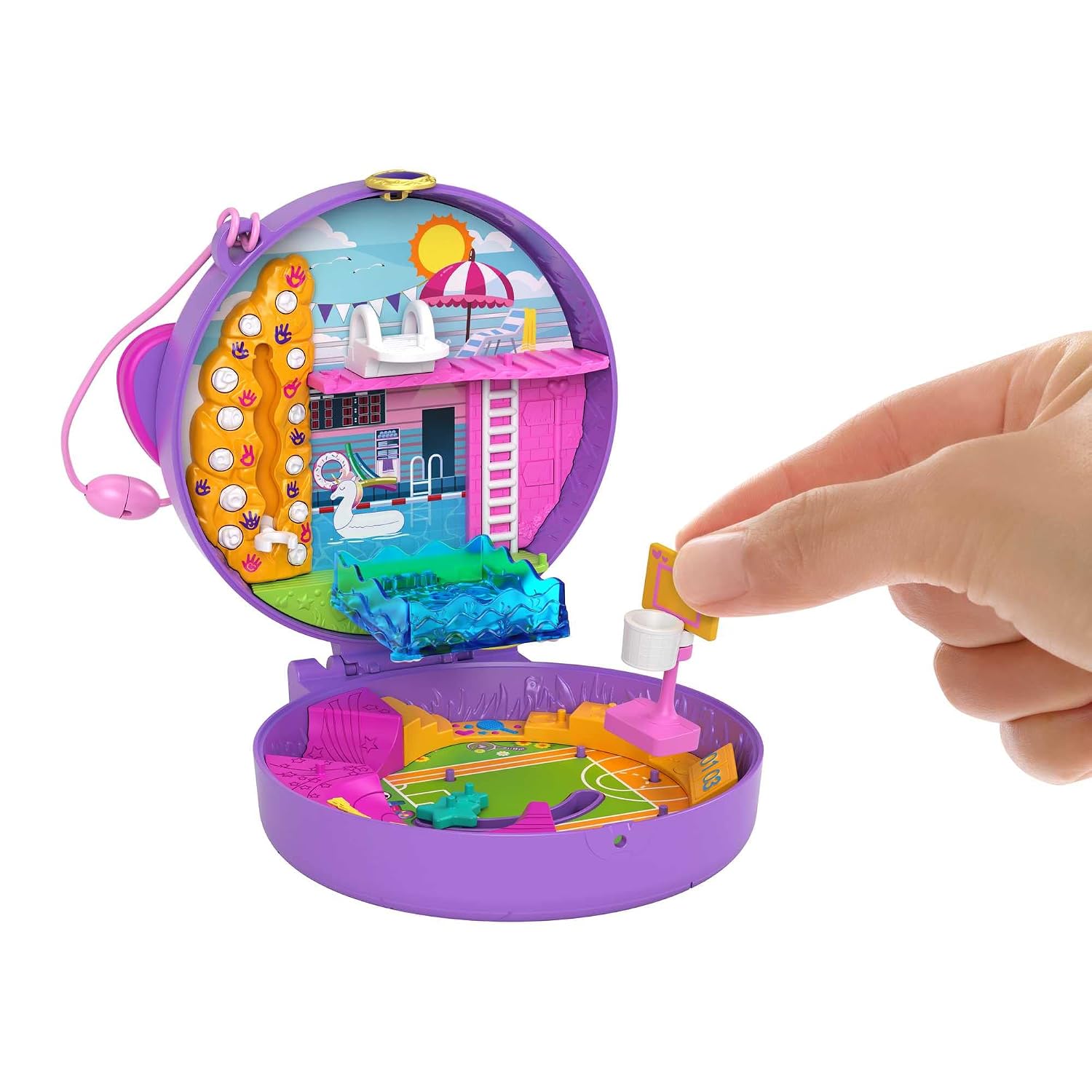POLLY POCKET — Coffret Match de Football 12 Accessoires – Image 3