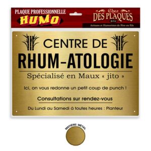 STC Plaque Professionnelle Rhum_ATOL