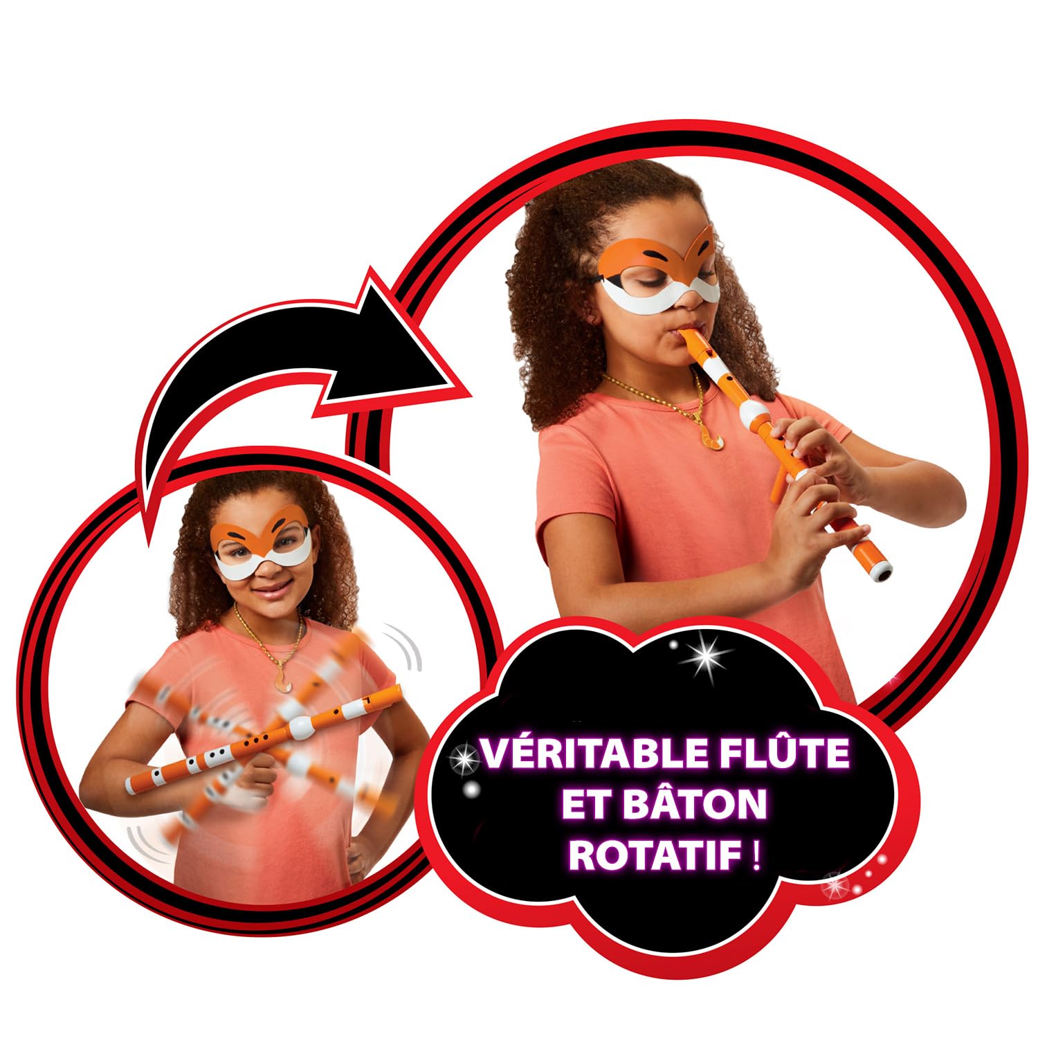 BANDAI Miraculous — Set de Transformation Rena Rouge – Image 3