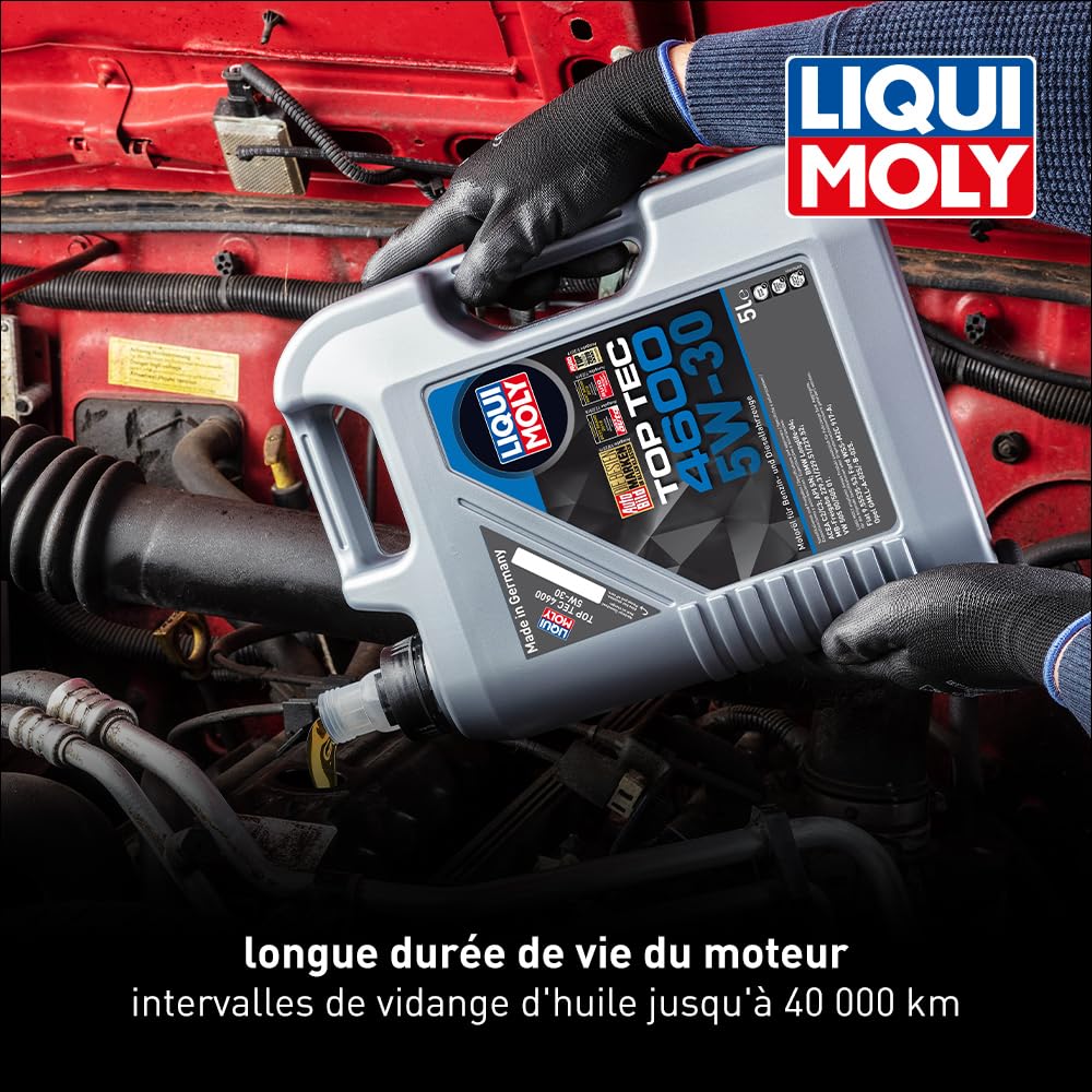 LIQUI MOLY Top Tec 4600 5W-30 — Huile moteur 5 L – Image 2