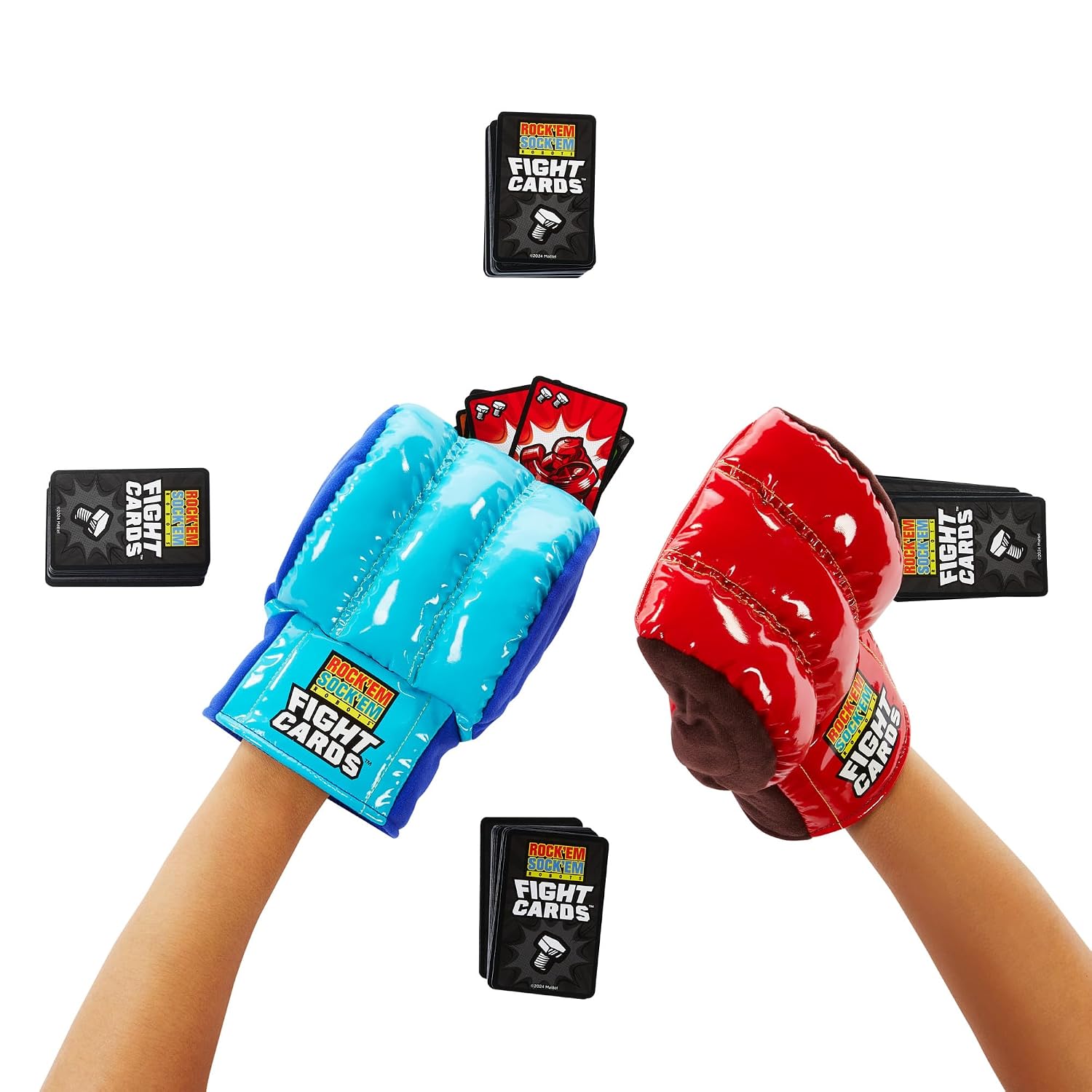 MATTEL Games Fight Cards — Jeu de Cartes avec Gants de Boxe – Image 2