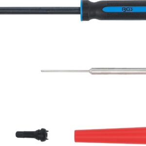 Alternative view of BGS 8766 — Set d'outils rétractables pour valve, 4 pièces