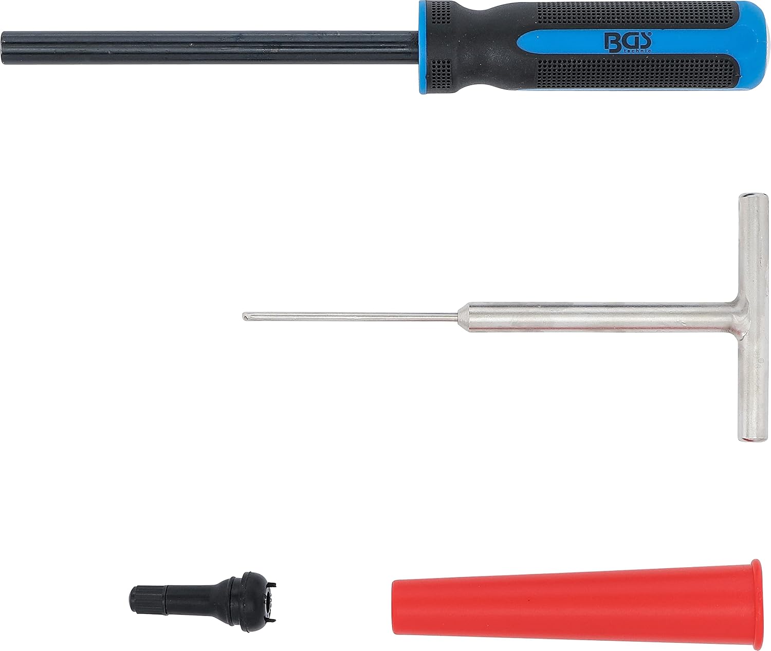 BGS 8766 — Set d'outils rétractables pour valve, 4 pièces – Image 2