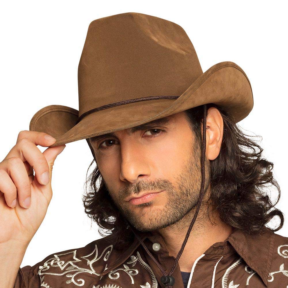 BOLAND — Chapeau de Cowboy Adulte marron foncé – Image 4