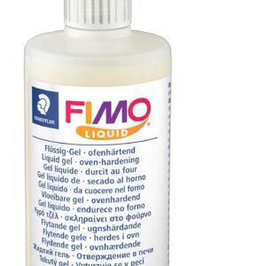 STAEDTLER - Fimo Accessoires - Gel fluide de décoration - Flacon 200 ml - Transparent - 8051-00
