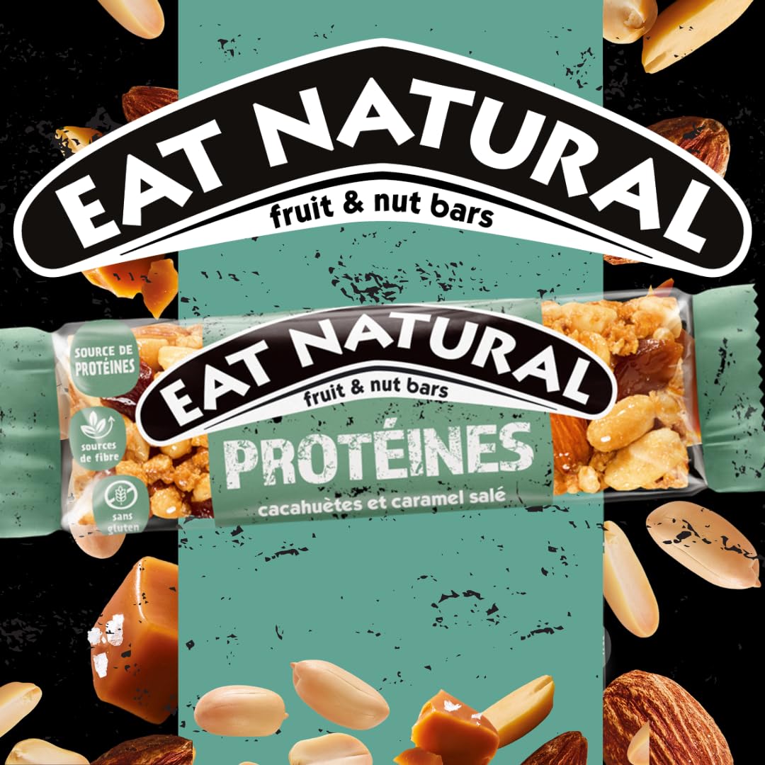EAT NATURAL — Barres sans gluten protéinées cacahuètes-amandes – Image 2