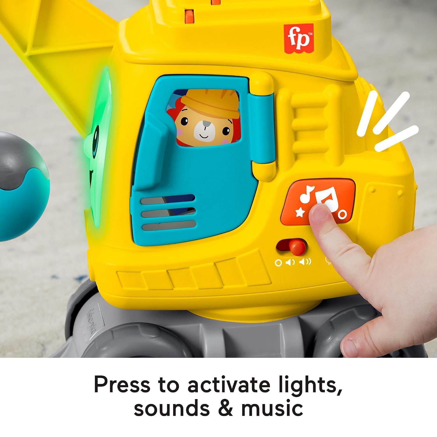 FISHER-PRICE — Grue de Construction Interactive Son et Lumière – Image 4