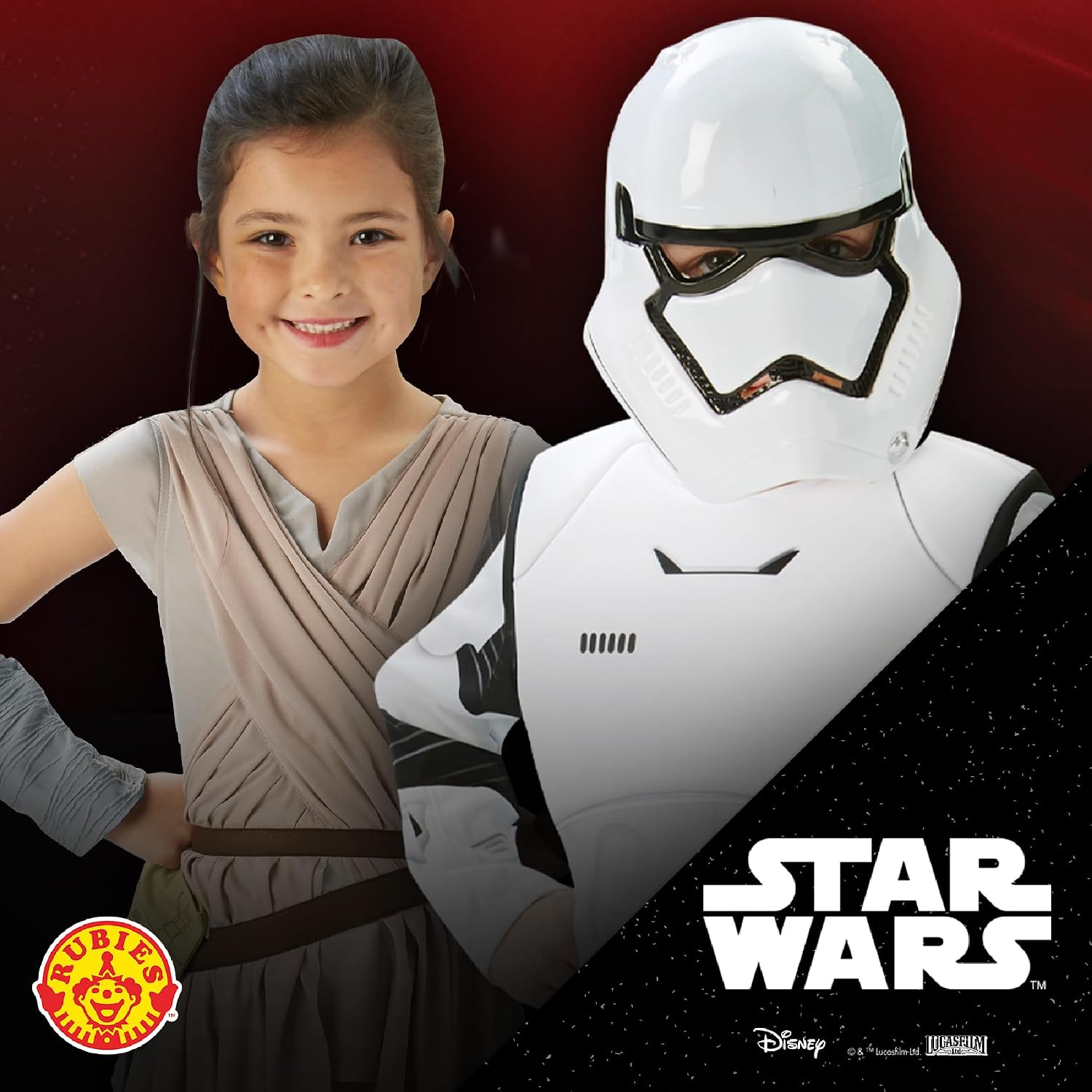 RUBIES Star Wars — Déguisement Stormtrooper Luxe 7-8 ans – Image 3