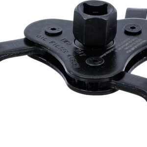 BGS 1039-SPINNE - Clé à Filtre, 3 griffes - pour filtres à huile de Ø 65-125 mm