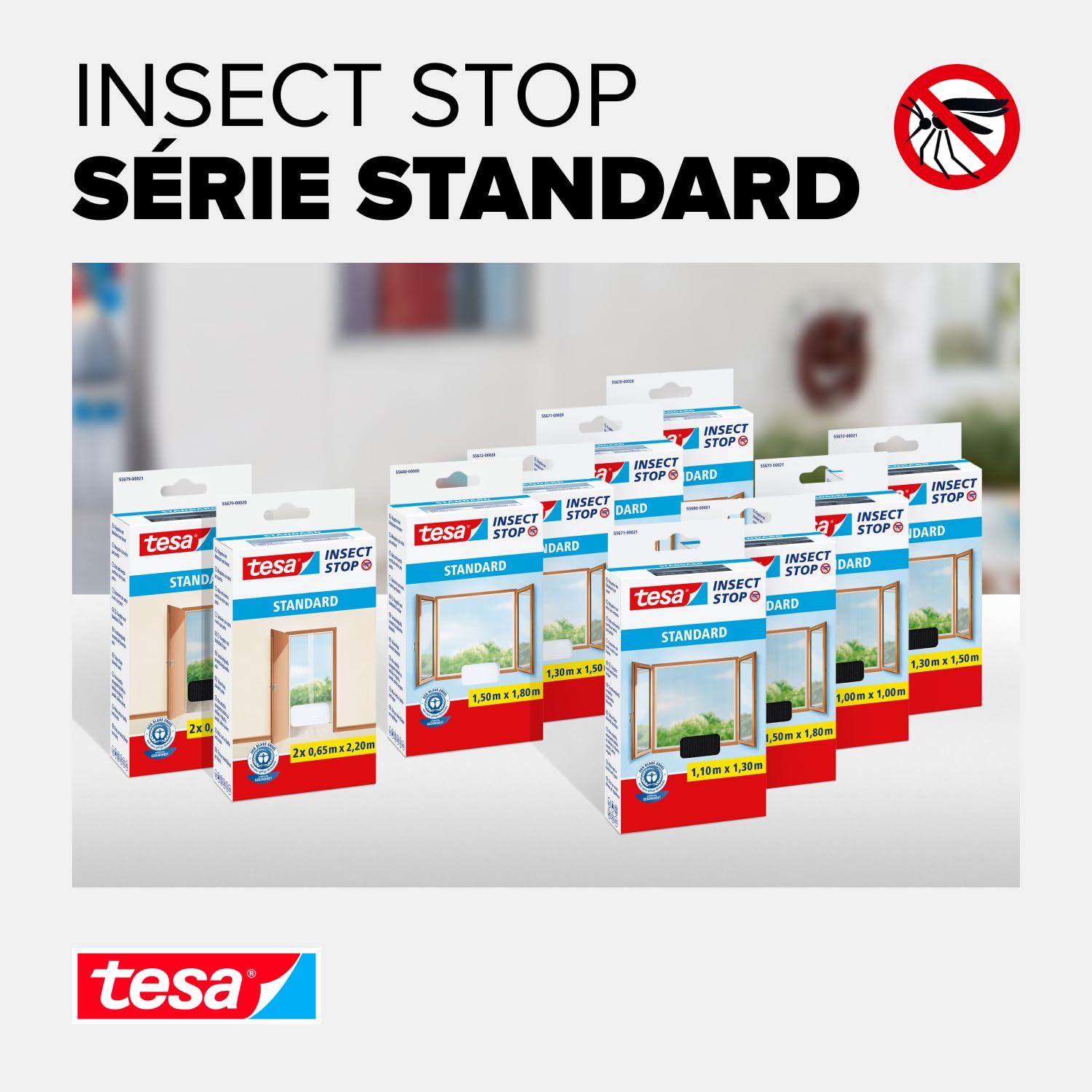 TESA Insect Stop Standard — Moustiquaire pour Fenêtres 150x180 cm – Image 6