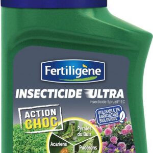 Fertiligène FSPRU250 - Insecticide Concentré Ultra Polyvalent UAB 250 ML - A Base d'huile de Colza et pyrèthrines - Usage Arbres, arbustes, Cultures Florales, Plantes Vertes, rosiers - Jusqu'à 250 m²