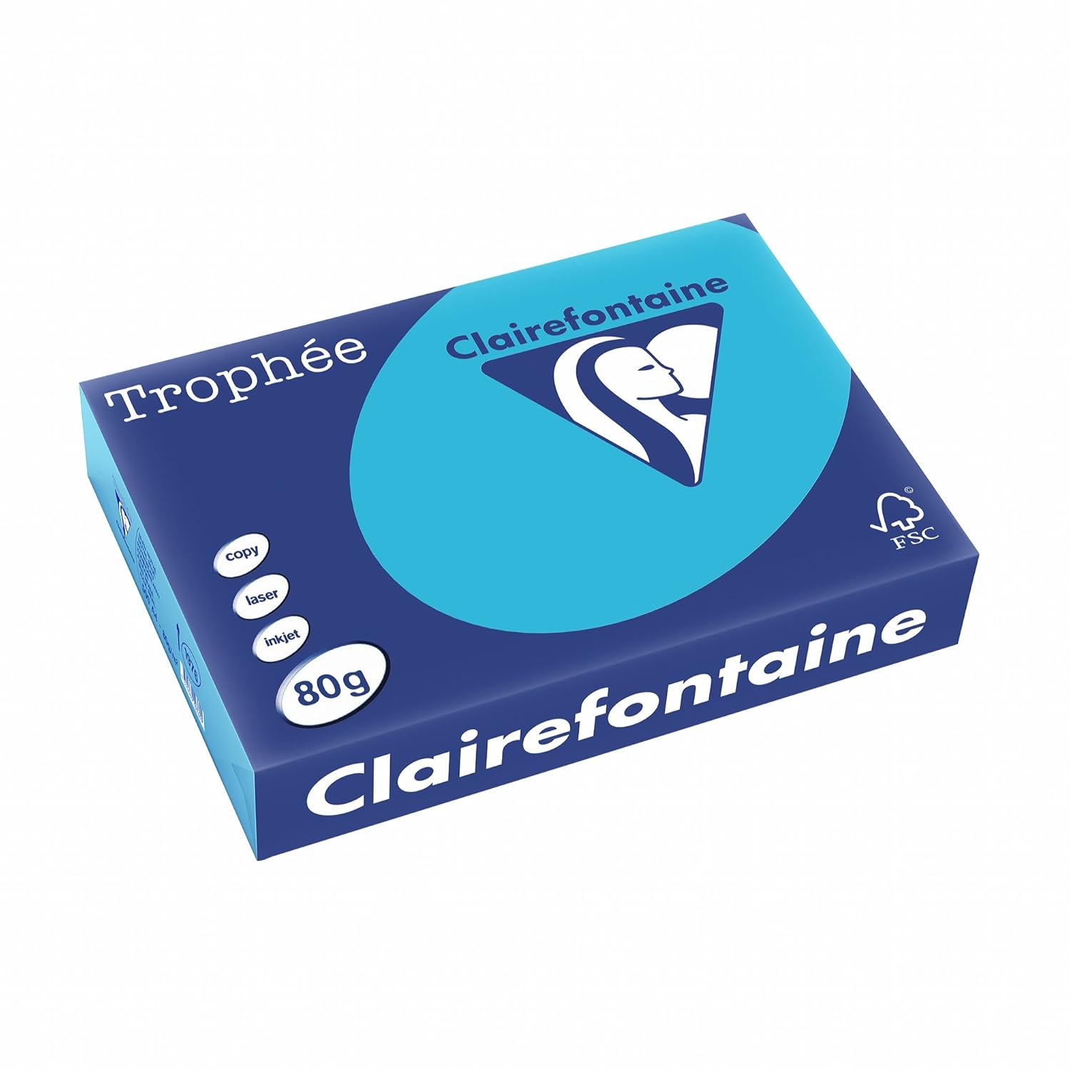 Clairefontaine Trophée – Rame de Papier, 80 g/m², 500 Feuilles