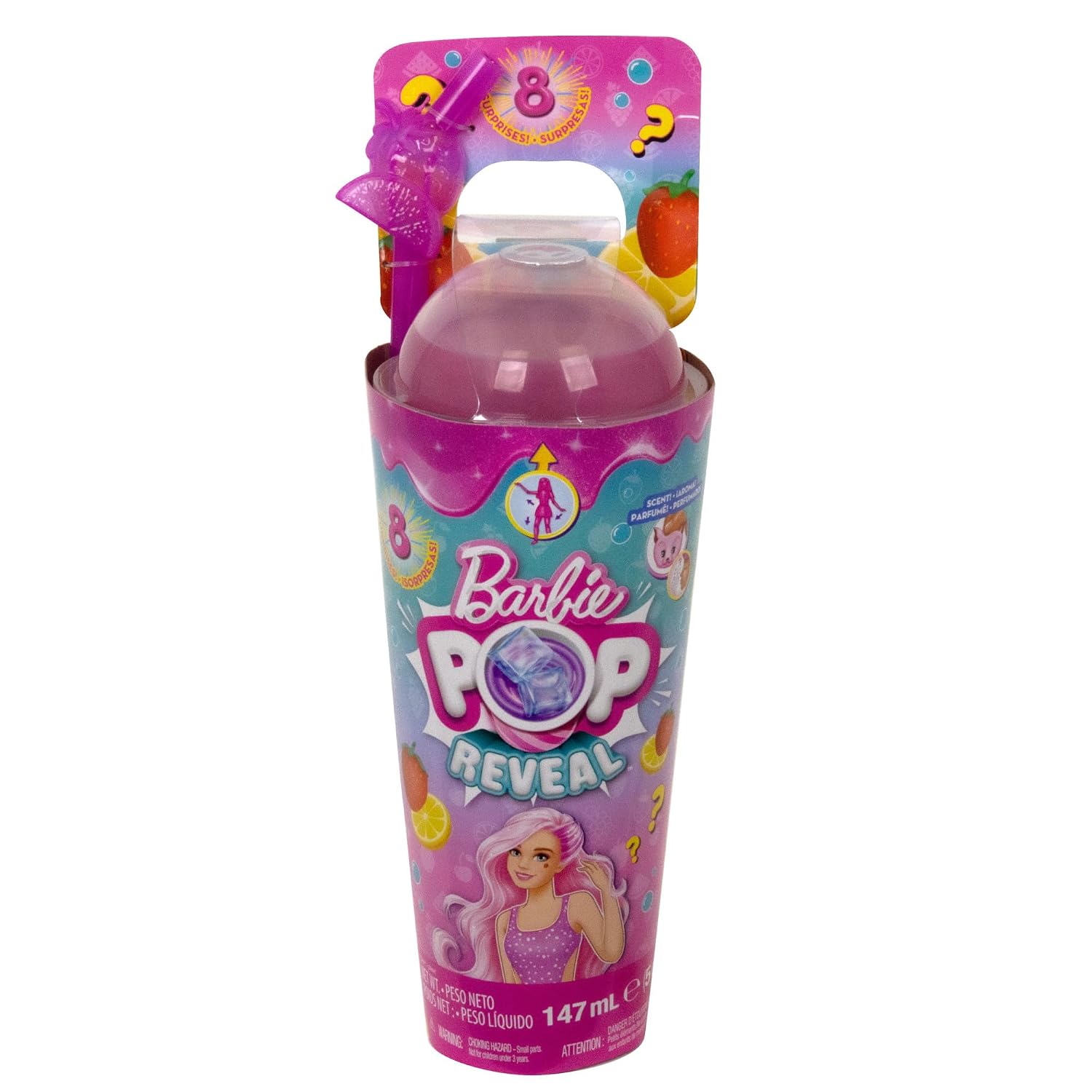 BARBIE Pop Reveal — Poupée parfumée 8 surprises – Image 5