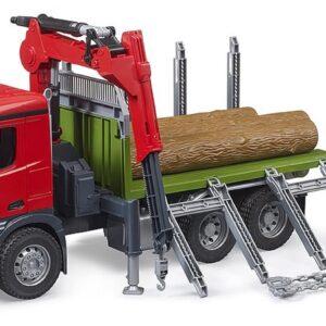 Alternative view of BRUDER MB Arocs — Camion de transport de bois avec grue