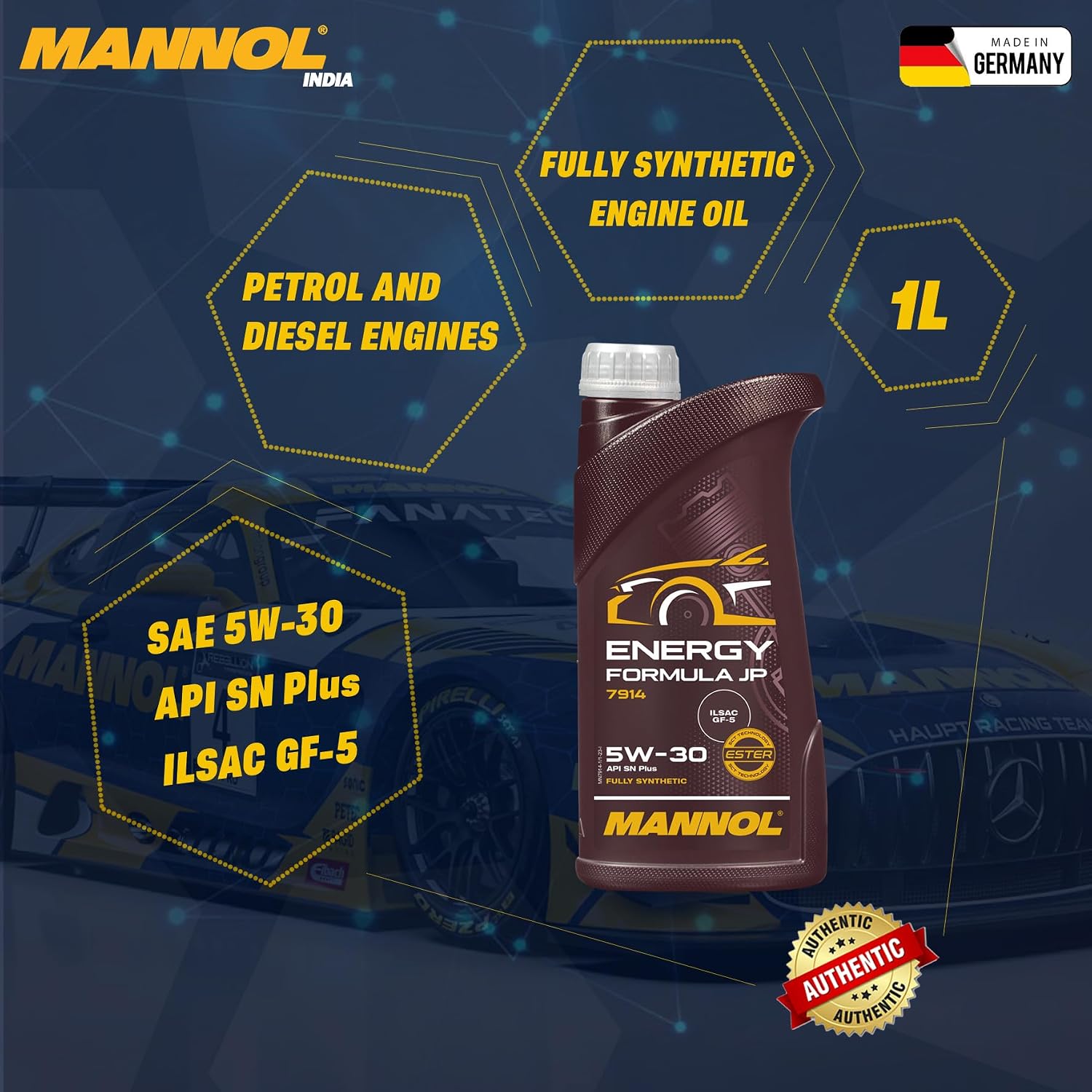 MANNOL Energy Formula JP — Huile moteur 5W-30 4L – Image 3