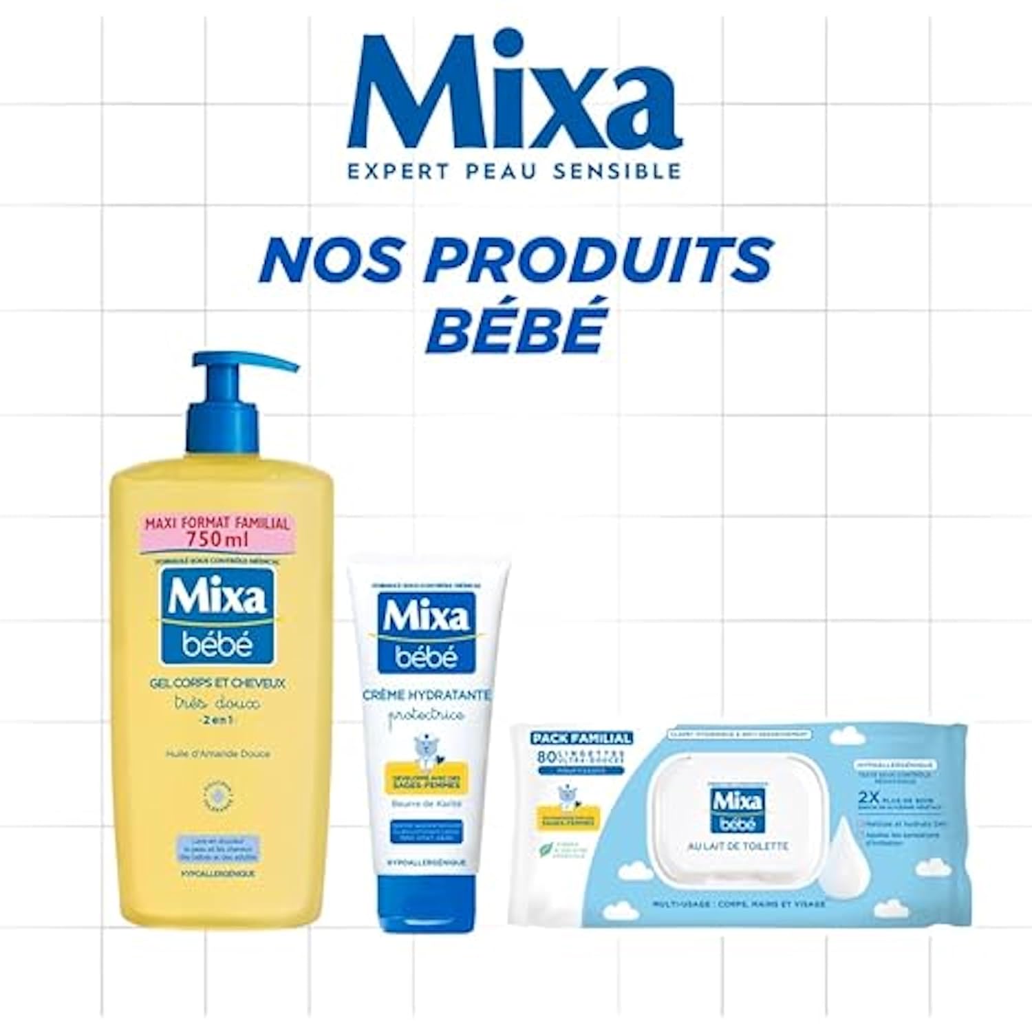 MIXA Bébé — Shampooing Très Doux Bio 300ml – Image 4