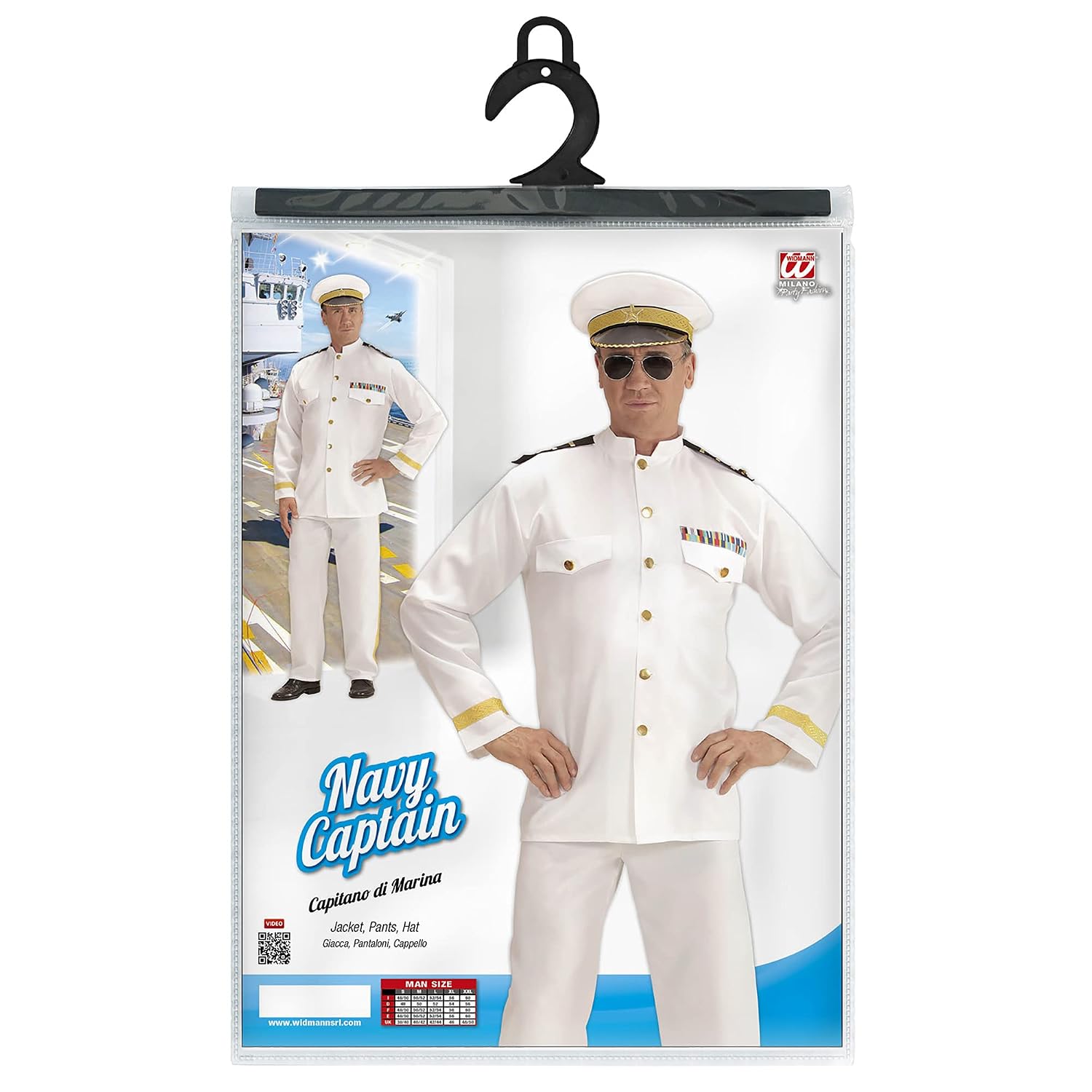 W WIDMANN MILANO Party Fashion — Costume capitaine de marine – Image 2