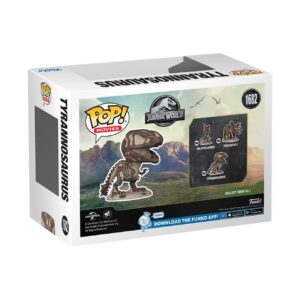 Alternative view of FUNKO POP! Movies JP Fossil — Figurine Tyrannosaurus Jurassic Park
