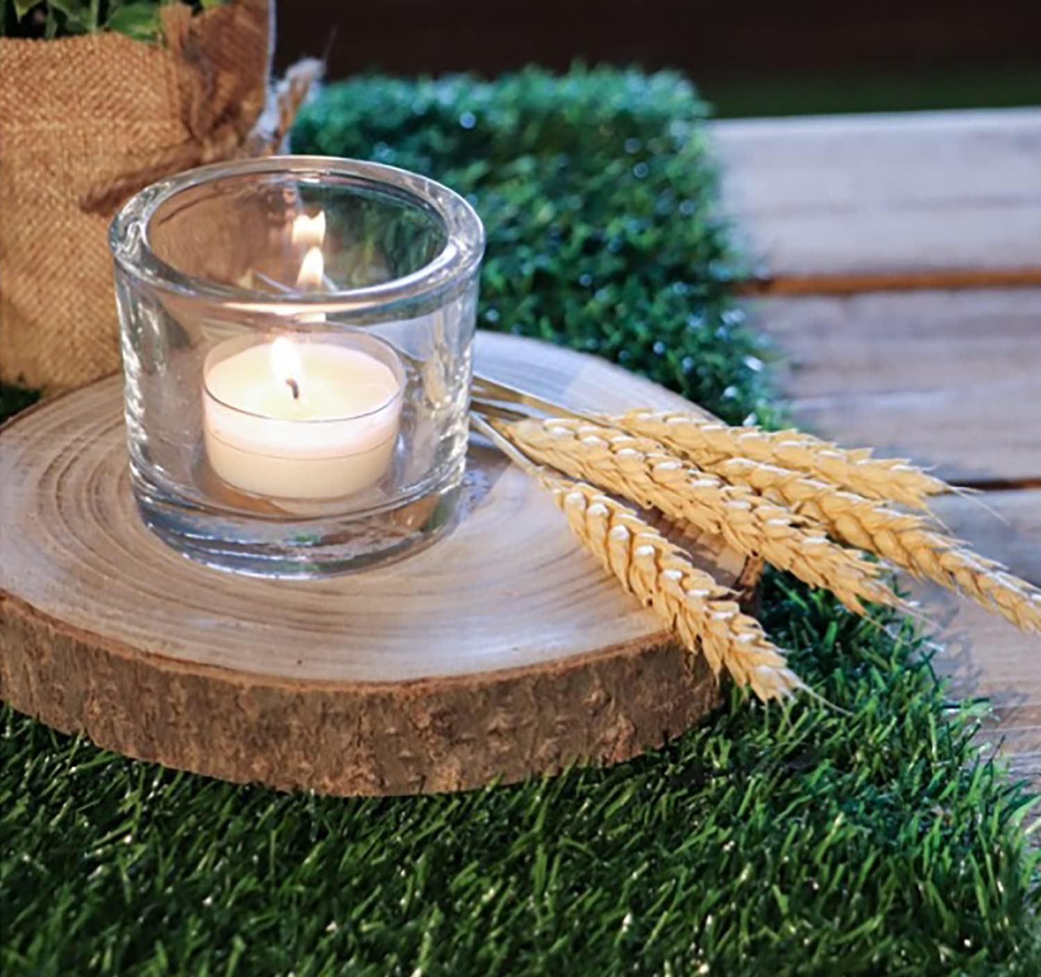 CHAKS — Rondin en Bois Naturel Ø 32-36 cm 3,5 cm – Image 5