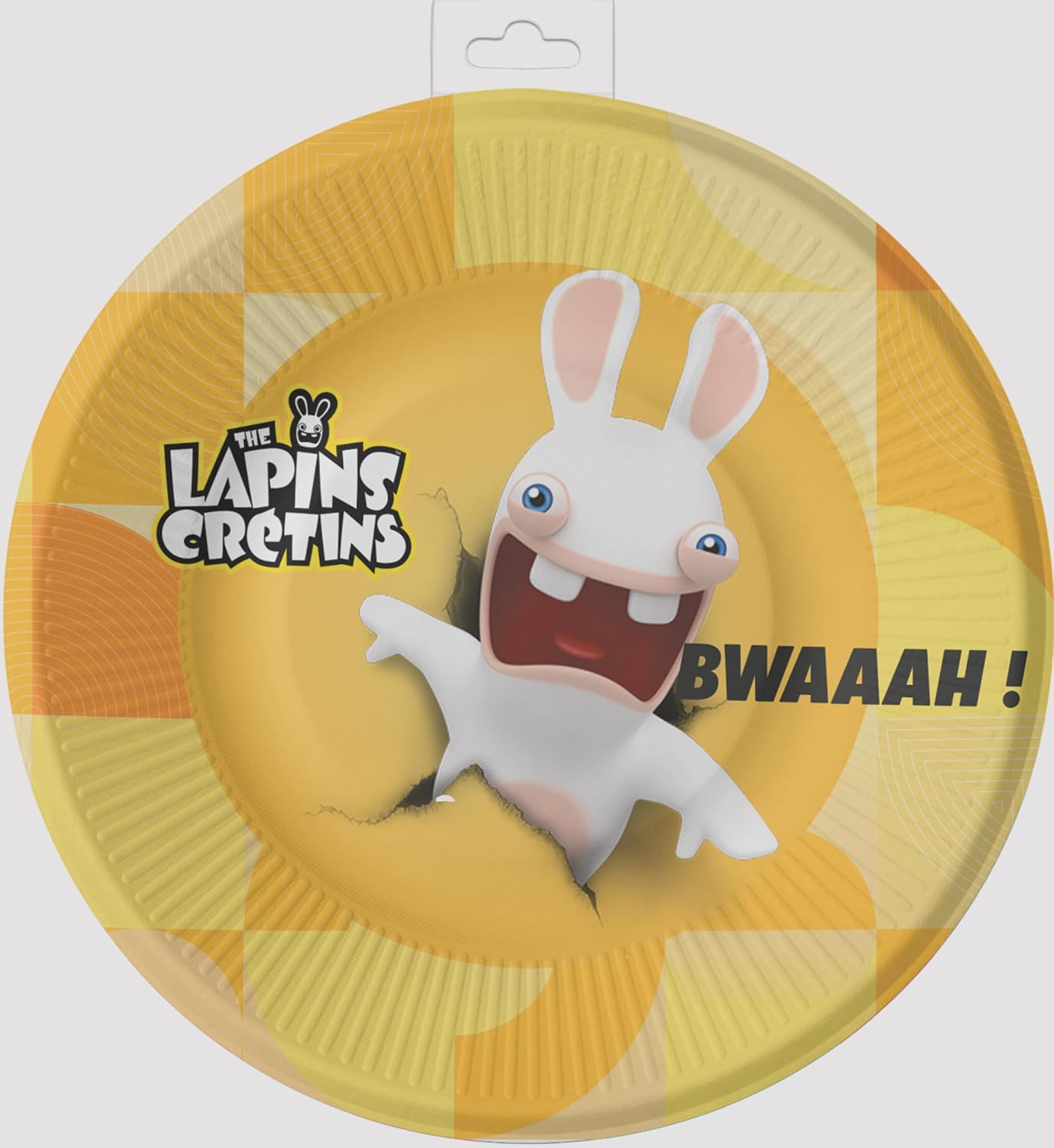 P’TIT CLOWN — Assiettes d’Anniversaire Lapins Crétins x8 – Image 3