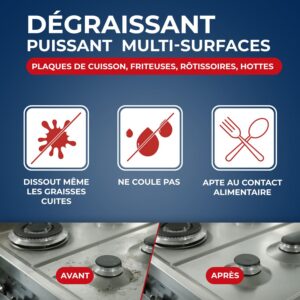 Alternative view of STARWAX — Spray Dégraissant Cuisine 500 ml