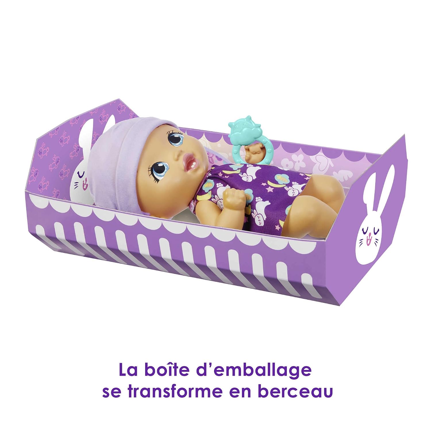 MY GARDEN BABY — Poupon Bébé Lapin 30 cm avec accessoires – Image 4