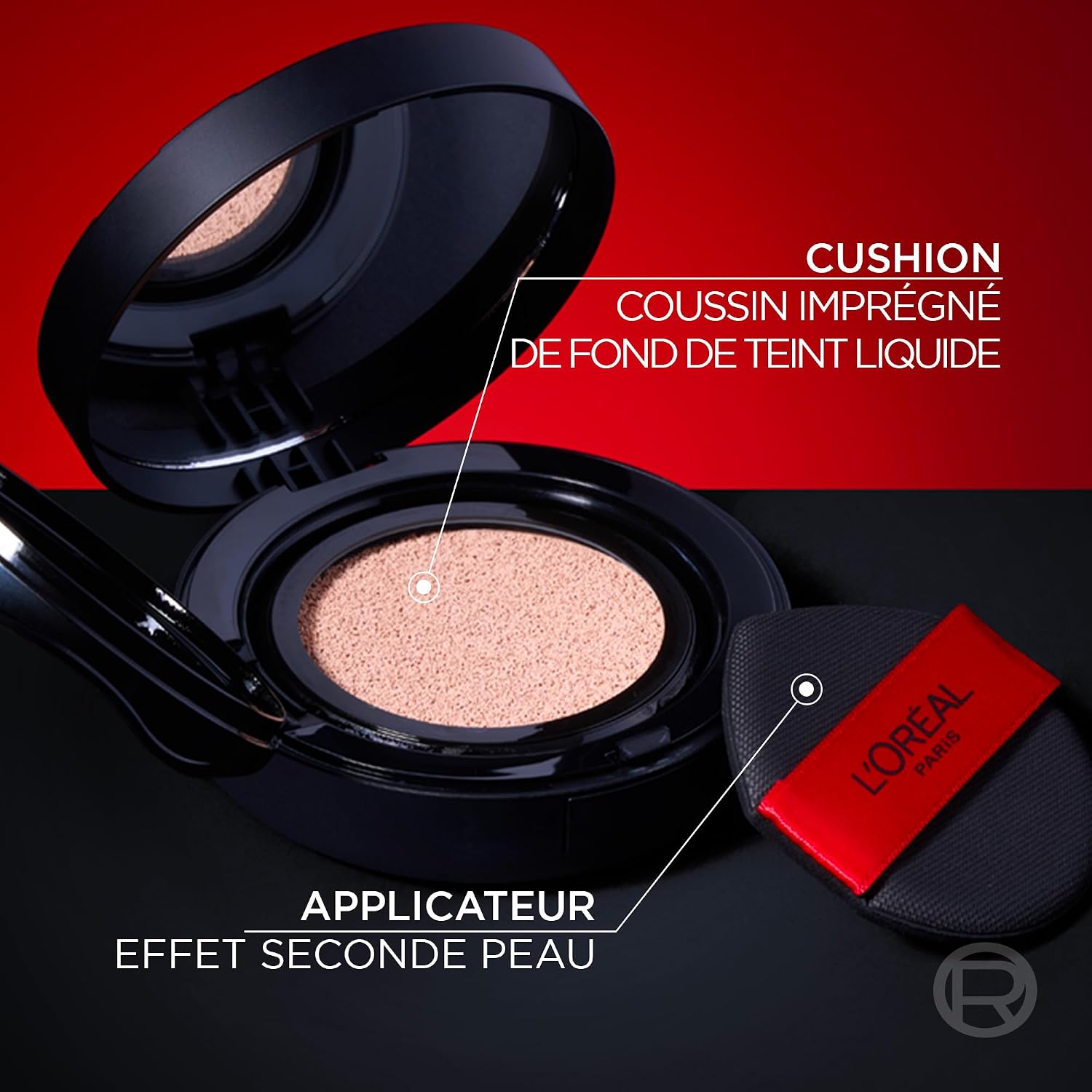 L'ORÉAL PARIS — Fond de teint cushion Air Wear teinte 253 – Image 6