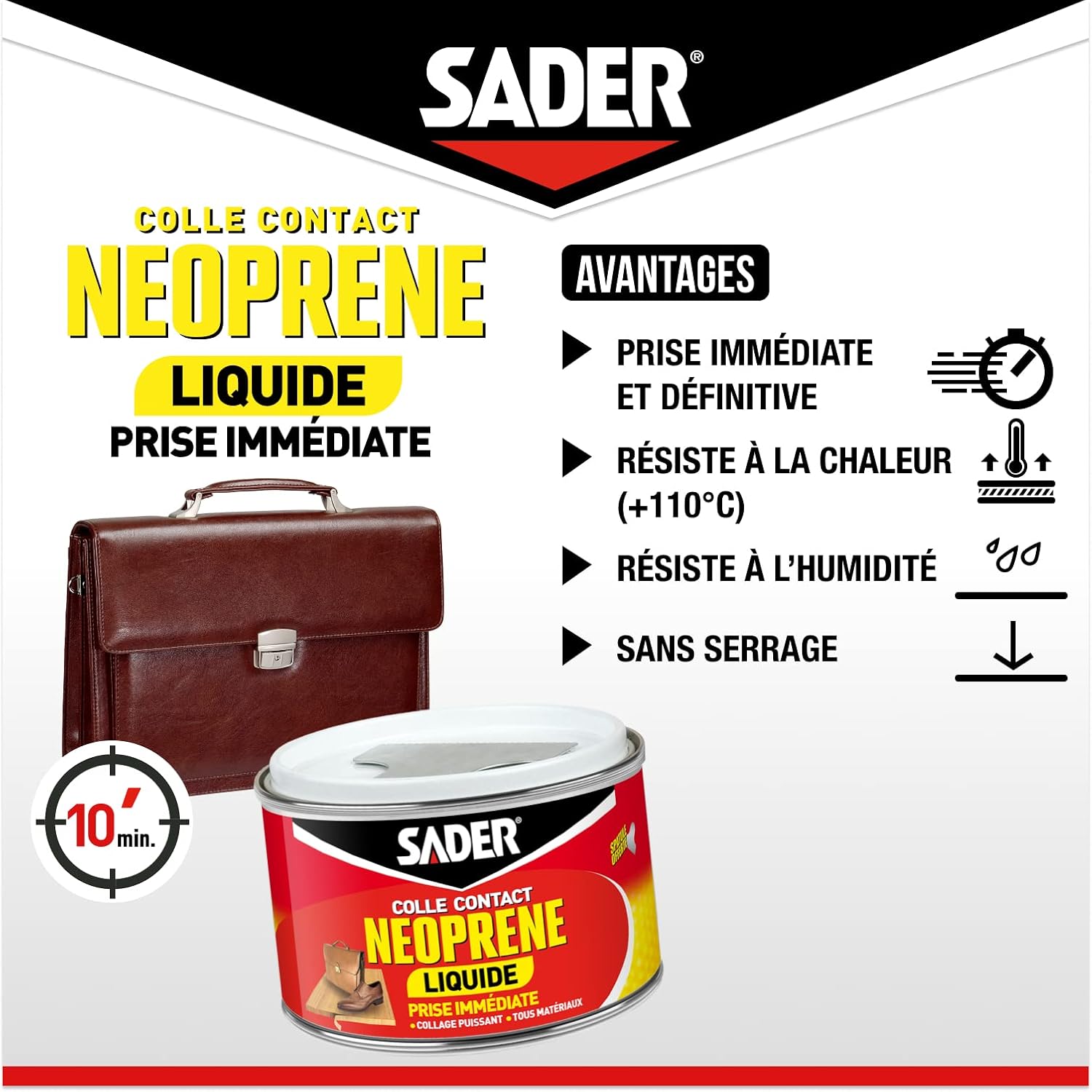 SADER — Colle Contact Néoprène Liquide 250 ml – Image 3