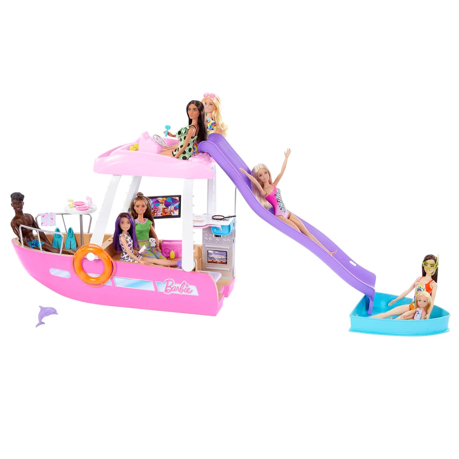 BARBIE — Coffret Bateau de Rêve avec 20 Accessoires – Image 2