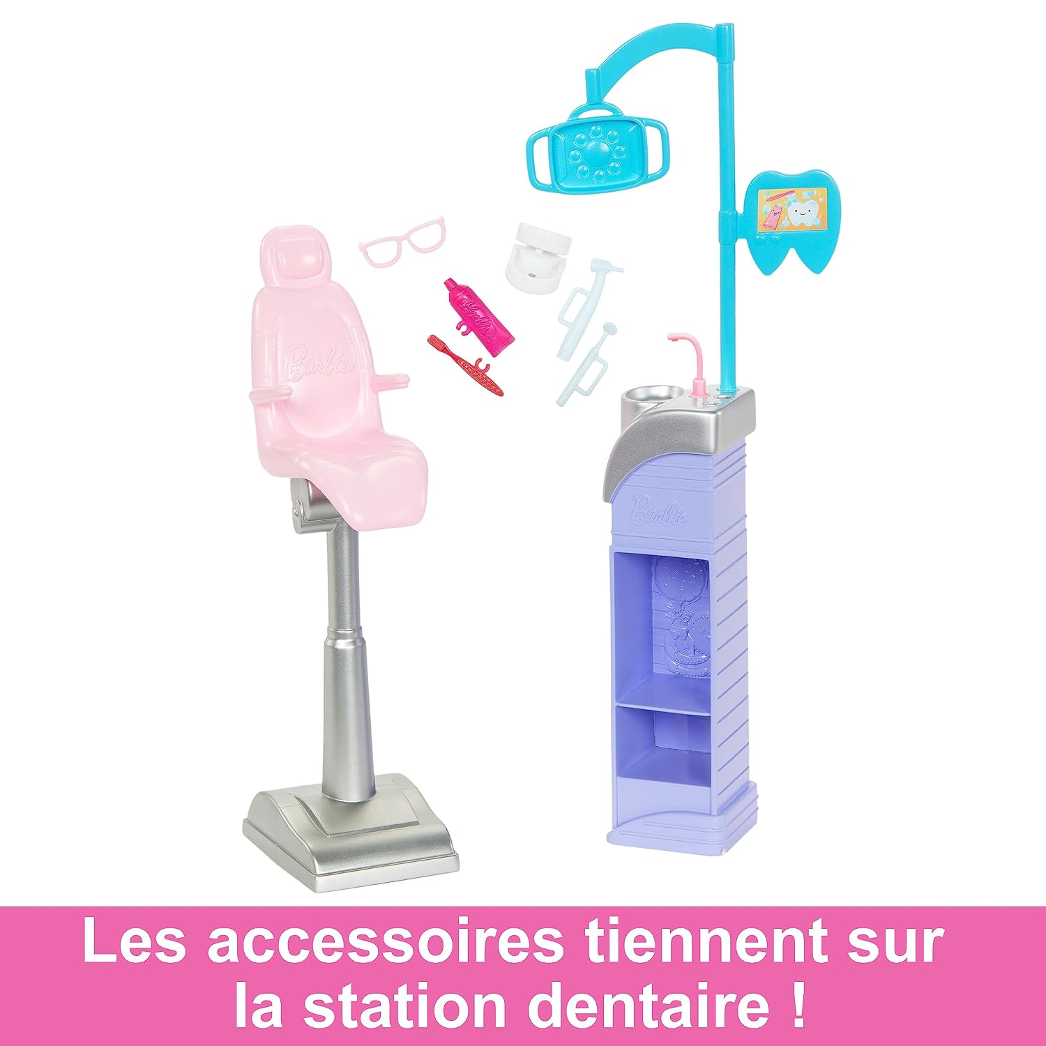 BARBIE Métiers — Coffret Dentiste avec 2 Poupées – Image 2