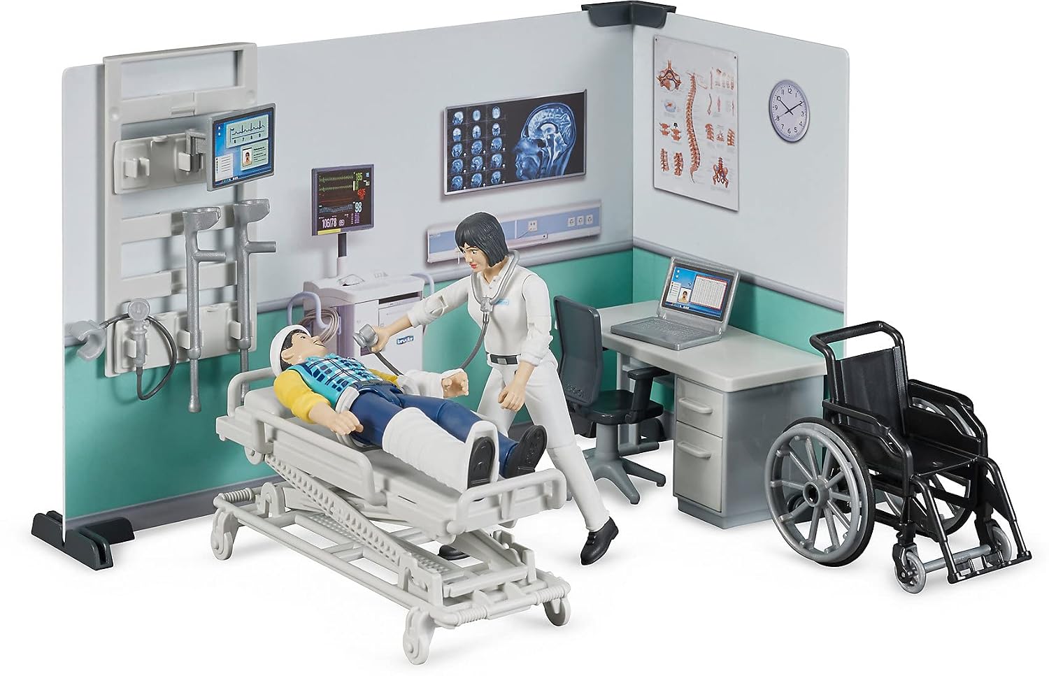 BRUDER bworld — Infirmerie avec médecin et patient – Image 3