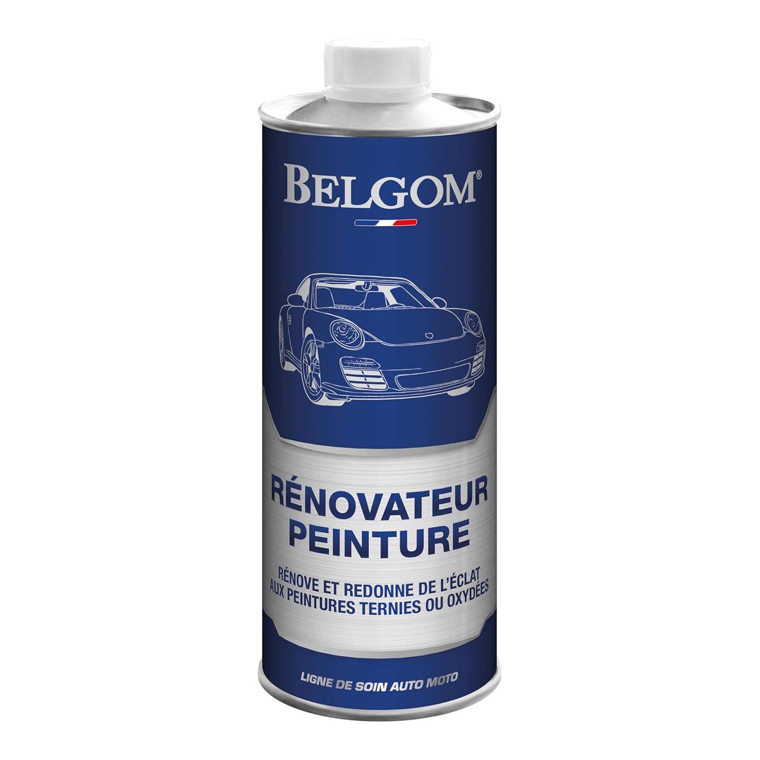Belgom - Rénovateur Peinture - 500 ML - Polit et Élimine L'oxydation - Ravive L'éclat des Peintures Ternies