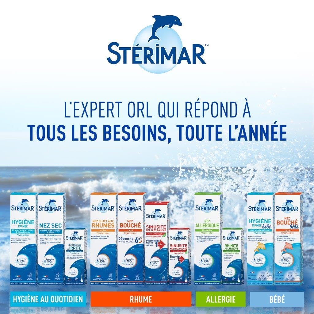 STÉRIMAR — Spray Nasal Décongestionnant Sinusite 50 ml – Image 6
