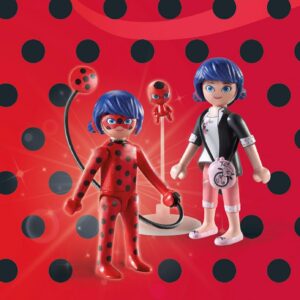 Alternative view of PLAYMOBIL Miraculous 71336 — Marinette & Ladybug avec Tikki
