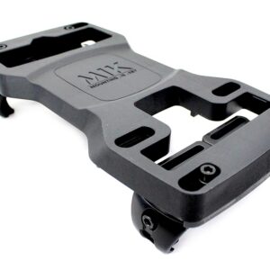 Basil MIK, Piastra di Supporto. Unisex -Adulto, Nero, Taglia Unica