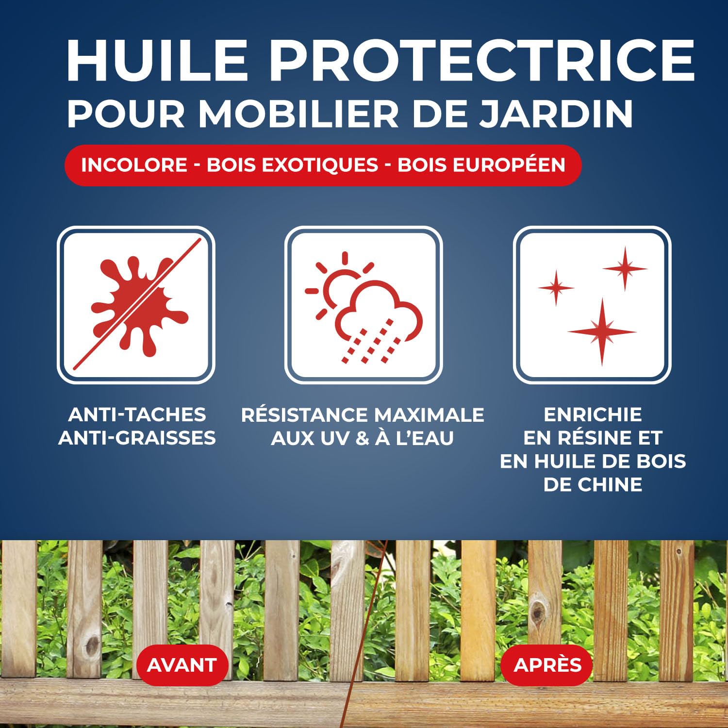 STARWAX — Huile Protectrice Teck et Bois Exotiques 2L – Image 2