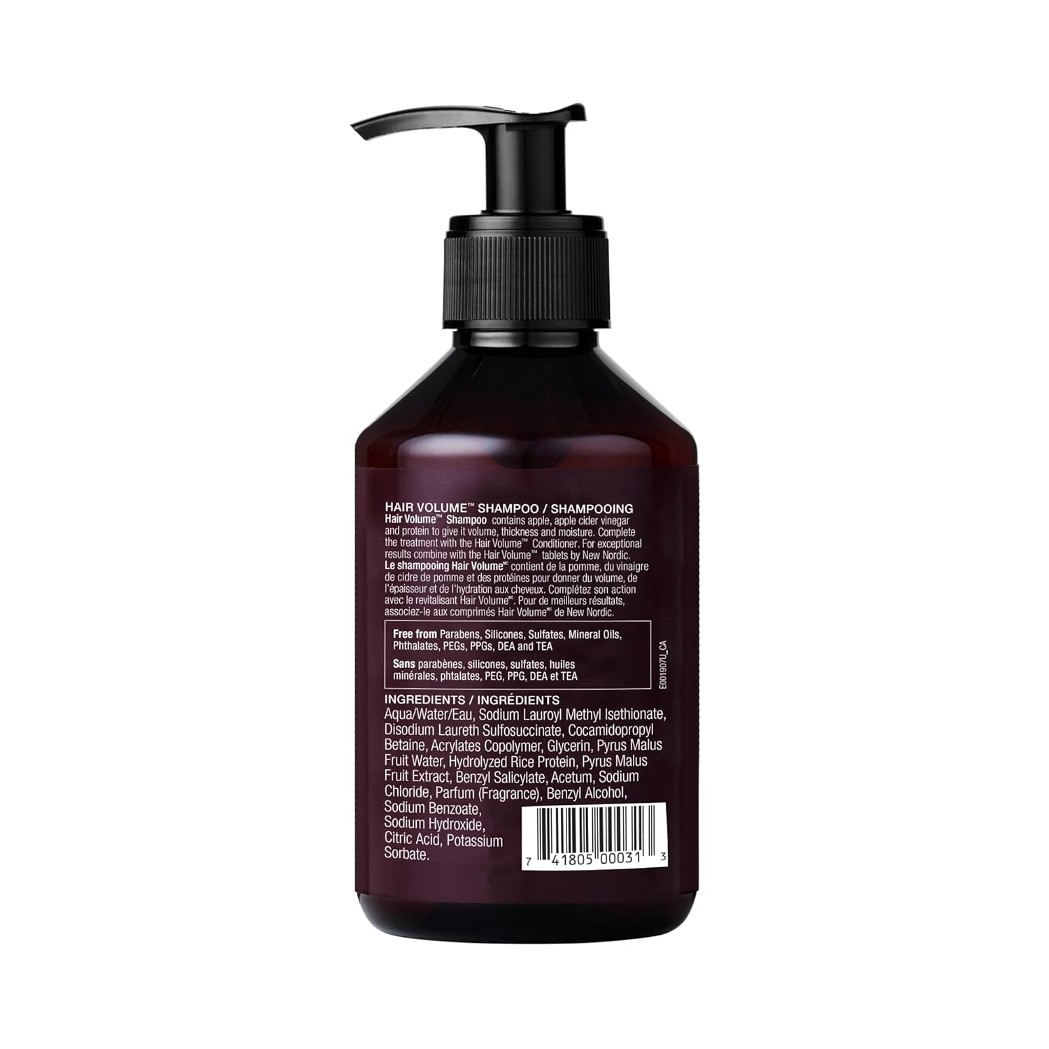 NORDIC HAIR — Shampooing volumisant 250 ml cheveux secs et abîmés – Image 6