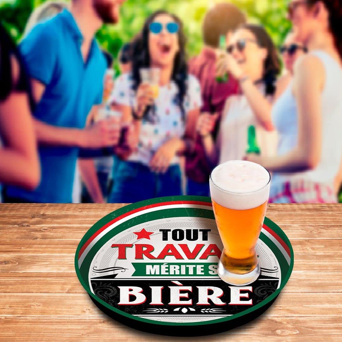 MERITE — Plateau métallique Sa Bière – Image 2
