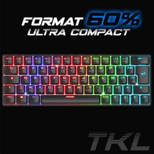 Alternative view of SPIRIT OF GAMER XPERT K200 — Clavier gamer sans fil RGB 60%