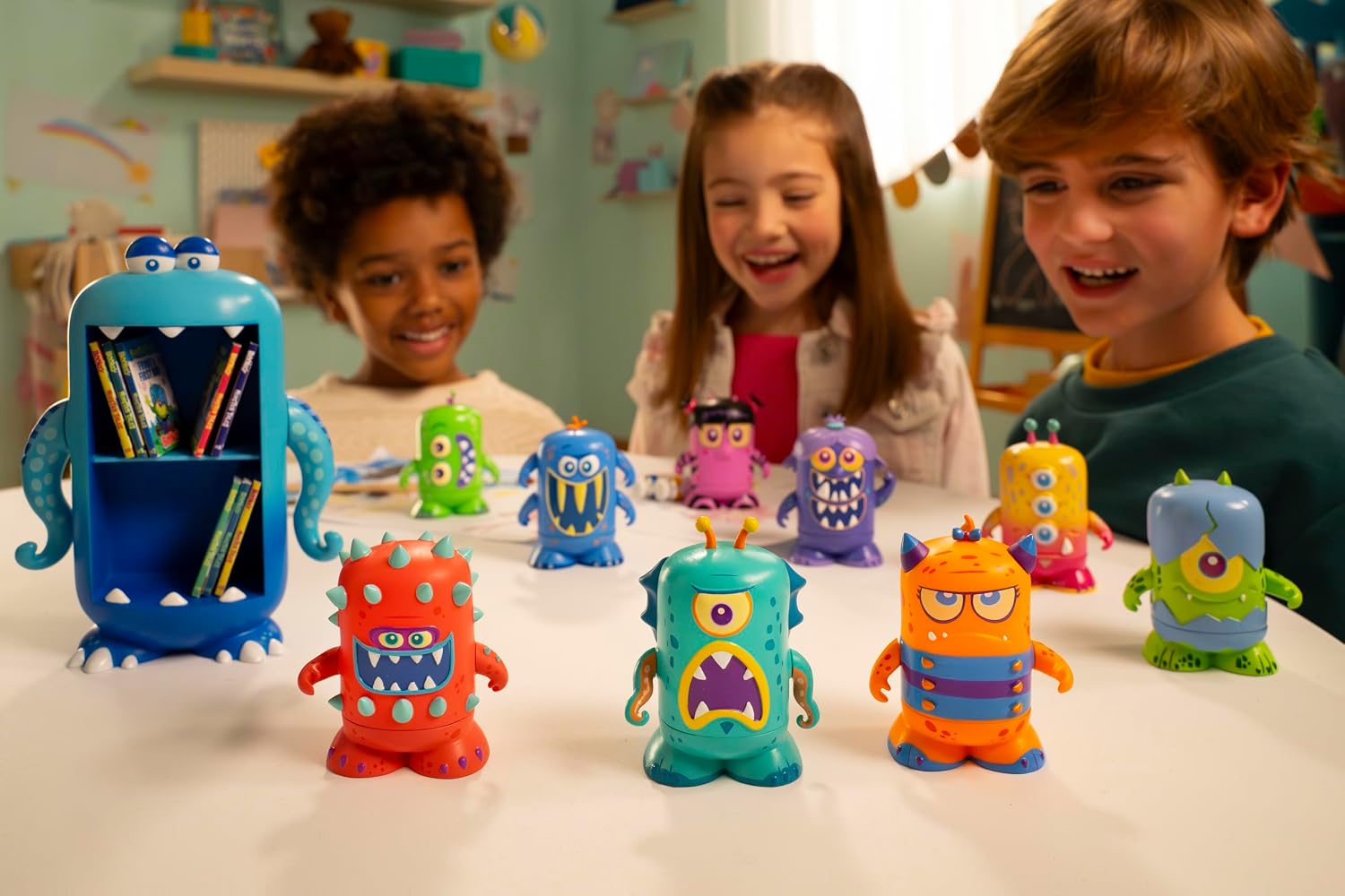 BANDAI Booksy Monster Tales — Pack de 2 Figurines et Livres – Image 4