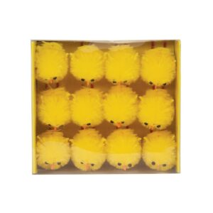Alternative view of P’TIT CLOWN — Lot de 12 Mini Poussins de Pâques