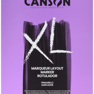CANSON XL Marker - Bloc 100 feuilles de papier blanc semi-transparent A3 70g/m²