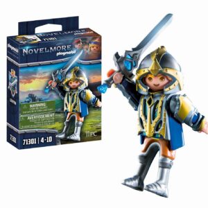 Playmobil 71301 Novelmore - Arwynn avec l'Invincibus - Novelmore - Chevalier - avec Un Personnage et Son armurerie - Histoire & Imaginaire - Dès 4 Ans