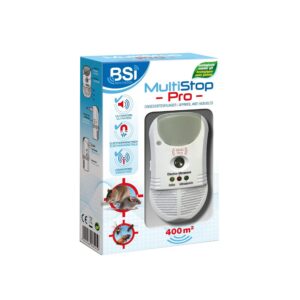 BSI — Répulsif ultrasons insectes et rongeurs 300 m²