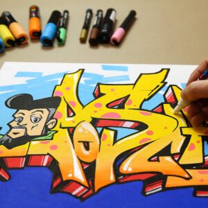 Alternative view of POSCA PC-5M — Marqueur lavande pointe ogive 1,8-2,5 mm