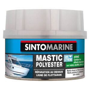 Sinto mastic polyester marine - Blanc
