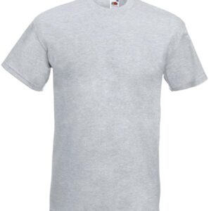 Fruit of the Loom - 61-044 - T-Shirt - Homme - Gris (Heather Grey) - S
