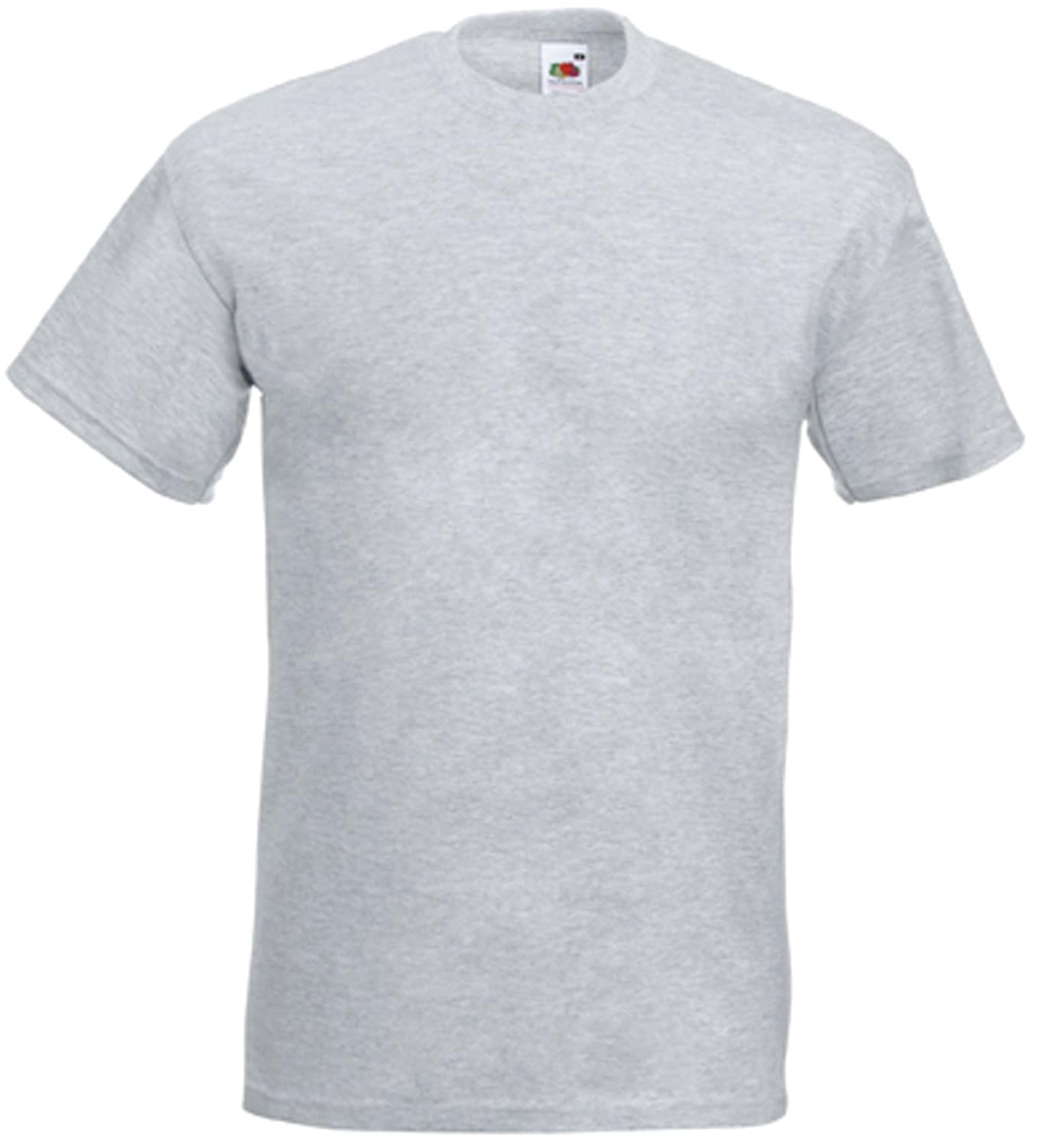 Fruit of the Loom - 61-044 - T-Shirt - Homme - Gris (Heather Grey) - Medium