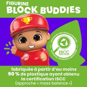 Alternative view of MEGA BLOKS — Voiture de course Ricky avec 4 grands blocs
